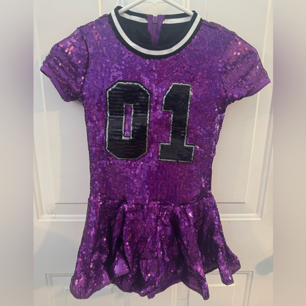 Purple Sequin Costume - MC